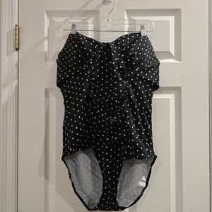 Swimsuits For All Classic Black Swimwear